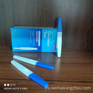 Home Home Check LH Ovulation Test 3. USA FDA အတည်ပြုပြီး OEM တင်ပို့မှု 3.0 မီလီမီတာ